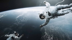 Astronauts in space